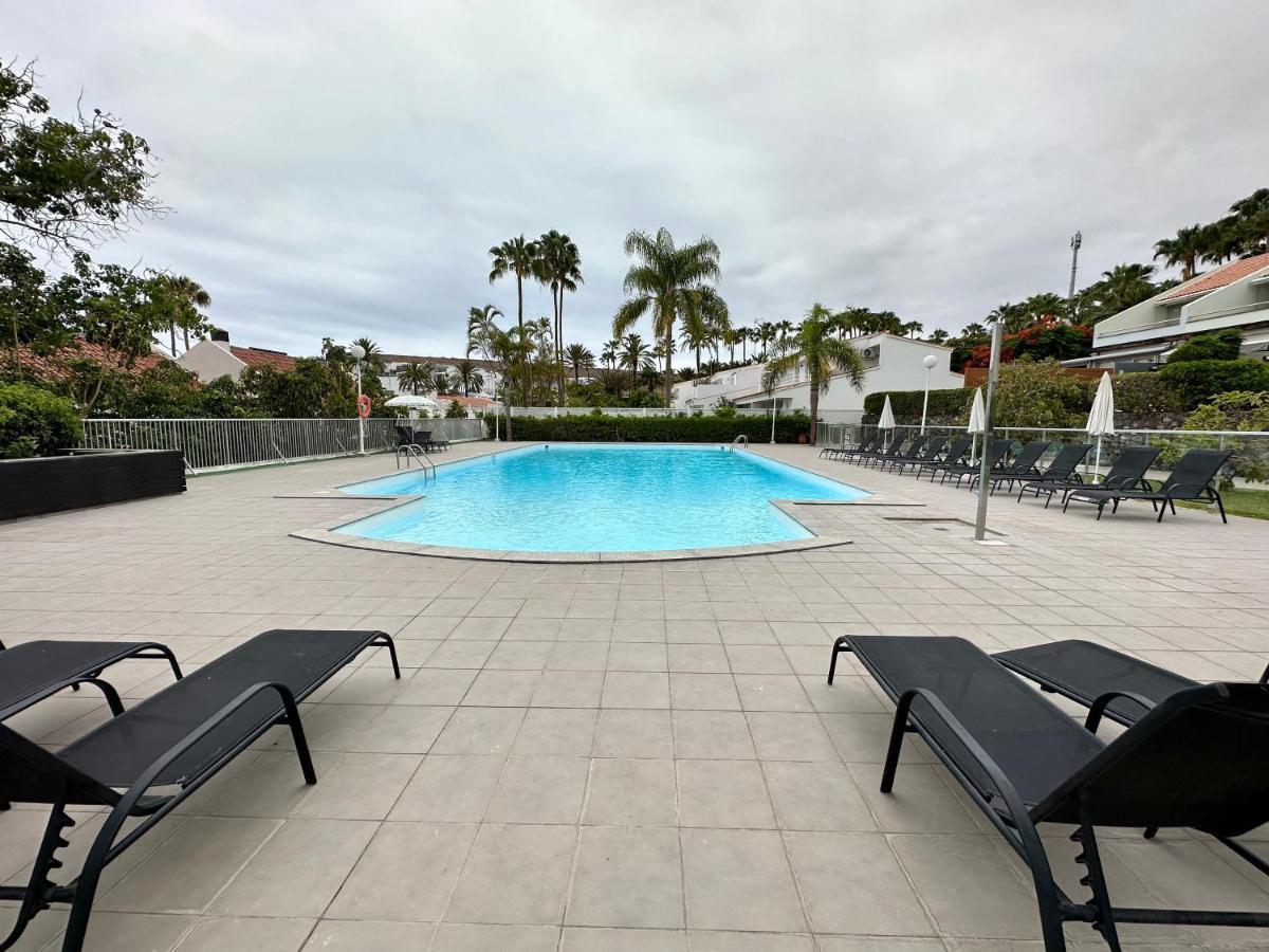 Casa Con Terraza Y Piscina En Pasito Blanco, Cerca De Maspalomas Zewnętrze zdjęcie