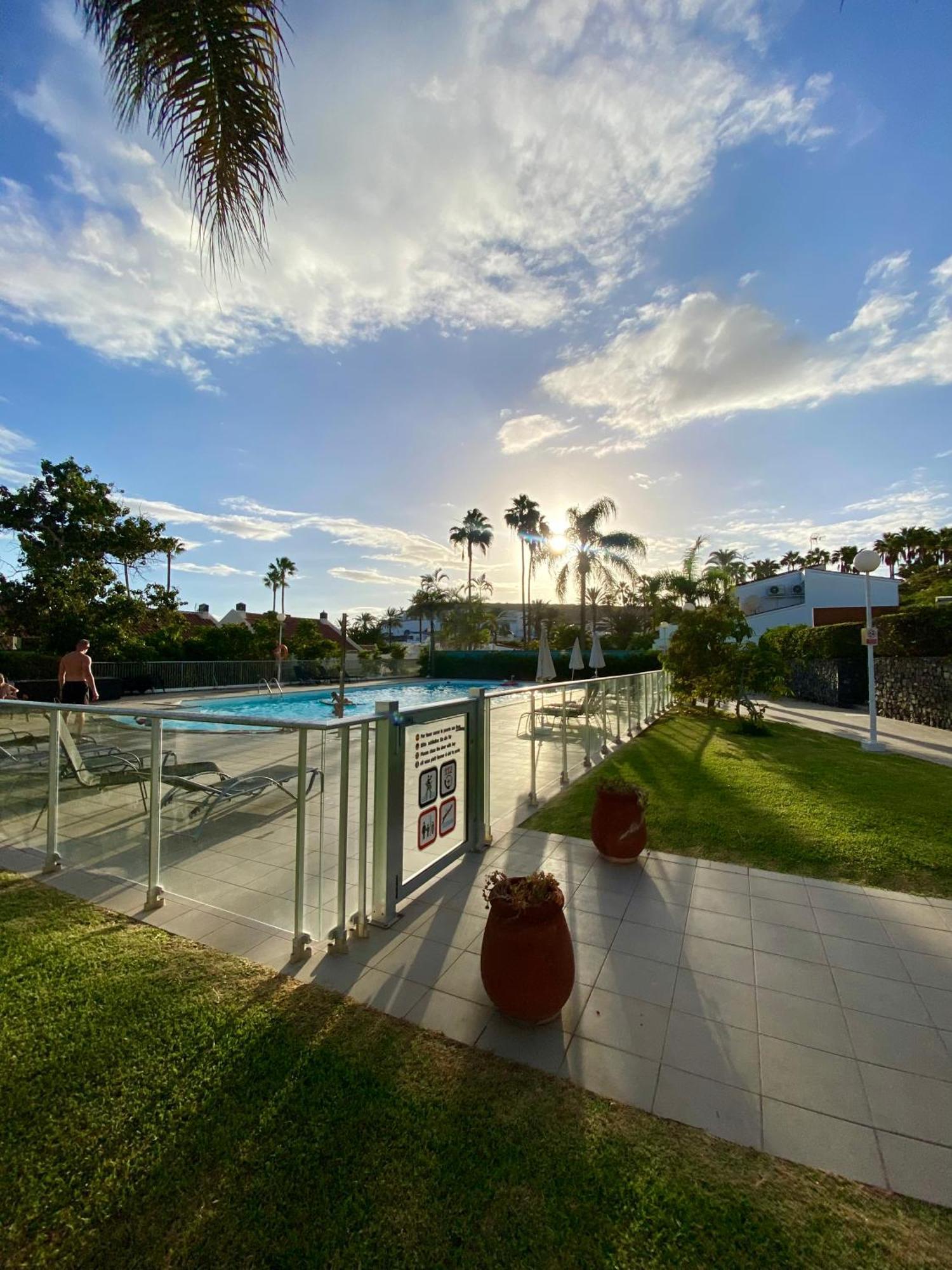 Casa Con Terraza Y Piscina En Pasito Blanco, Cerca De Maspalomas Zewnętrze zdjęcie